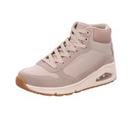 Skechers Damen-Schnürstiefelette UNO - STACRE SHINE Taupe-Beige 39