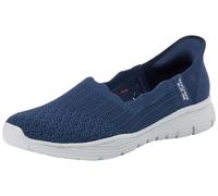 Skechers Damen Seager Believe It Slip-InTurnschuhe, Navy Knit, 41 EU