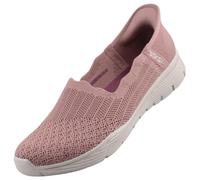 Skechers Damen Seager Believe It Sneaker, Mauve Knit, 38 EU