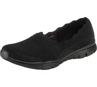Skechers Seager Umpire Damen Ballerina in Schwarz, Größe 37