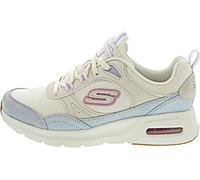 SKECHERS SKECH-AIR Court Sneaker - Damen - Natural Leather/Mesh/Multi Trim in Größe 41