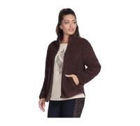 Skechers Skech-Sherpa Jackett in Braun, Größe XL