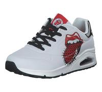 Skechers Sneaker Uno 177960 Damen Weiß/Schwarz Unendlicher Tropfen Gr. 38