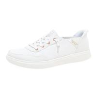 Skechers Damen Skip Cute B Sweet Sneaker, White Canvas, 40 EU