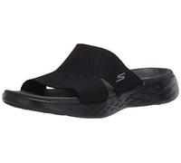 Skechers Damen Slide Sandale, schwarz, 41 EU