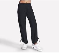 Skechers Damen Slip-in Everywhere Cargo Pant Sweatpants, Schwarz, L