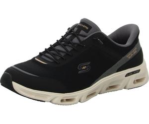 Skechers Damen Slipper 104616 BKNT Glide-Step Grafitiy - Everyday Bliss black/natural normal 42 EU