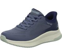 Skechers Damen Slipper 117624 BLMT BOBS Squad 4 - Staple Look blue/multi normal 39 EU