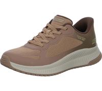 Skechers Damen Slipper 117624 BRMT BOBS Squad 4 - Staple Look brown/multi normal 41 EU