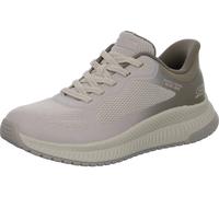 Skechers Damen Slipper 117624 TPMT BOBS Squad 4 - Staple Look taupe/multi normal 42 EU