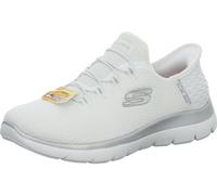 Skechers Damen Slipper 150123W WSL Summits - Diamond Dream white/silver weit 39 EU