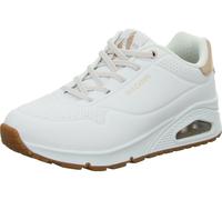Skechers Damen Slipper 155196W WHT Uno - Shimmer Away white weit 42 EU