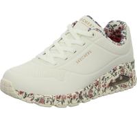 Skechers Damen Slipper 155412 WMLT Uno - Safari Time white/multi normal 39 EU