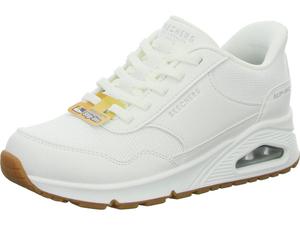 Skechers Damen Slipper 177117 WHT Uno - Banksia white normal 39 EU