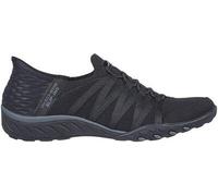 SKECHERS Damen Slipper BREATHE-EASY-ROLL-WITH-ME BLACK - Gr. - 39