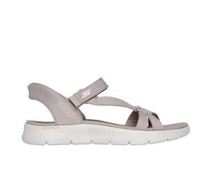 SKECHERS Damen Slipper Da GO WALK FLEX SANDAL-ILLUMINATE (141481) 41 Grau