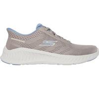 SKECHERS Damen Slipper GO WALK NOW-KHLOE TAUPE BLUE - Gr. - 43