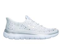 SKECHERS Damen Slipper Summits - Brilliant Shine (150273) 39,5 WHITE SILVER