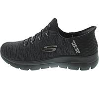 Skechers Damen Slipper Summits Dazzling Haze, Frauen Slip-On,schluepfschuhe,Loafer,Slip-ons,Slipper,Mokassins,Halbschuhe,Schwarz,37 EU