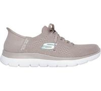 SKECHERS Damen Slipper SUMMITS-NEW DAILY TAUPE - Gr. - 43