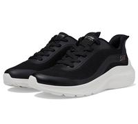 Skechers Damen Bobs Squad Waves-Still Wading Sneaker, Schwarz, 38 EU