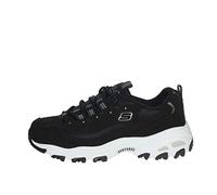 Skechers Damen Sneaker D´Lites BIGGEST FAN, Schwarz (Biggest Fan Black), 41 EU (M)