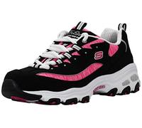 Skechers Damen Sneaker D´Lites BIGGEST FAN, Schwarz (schwarz / schwarz), 37 EU W