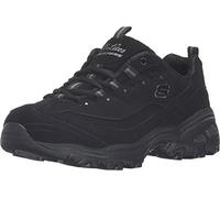 Skechers Damen Sneaker D´Lites BIGGEST FAN, Schwarz (schwarz / schwarz), 38.5 EU W