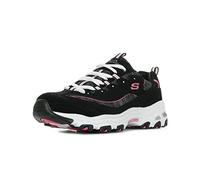 Skechers Damen Sneaker D´Lites ME TIME Schwarz/Pink, Schuhgröße:EUR 36