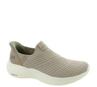 Skechers Damen-Sneaker mit Infinity-Sneaker, Taupe, 37.5 EU