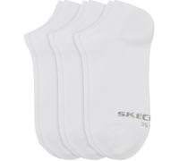 Skechers Damen-Sneaker-Socken 3 Paar 35 - 38 weiß