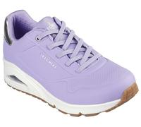 Skechers Damen Sneaker UNO Shimmer Away Lila/Rosa Gold, Größe 41 EU