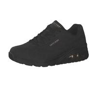 Skechers Wedgesneaker Uno - Stand on Air, mit feiner Perforation 38, EURO-Größen schwarz Damen Halbschuhe Übergrößen Spezialgrößen Schuhe 38, EURO-Größen black