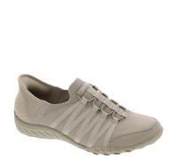 Skechers Damen Breathe Easy-Roll with Me Sneakers, Taupe Ripstop/Knit, 36.5 EU