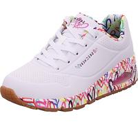 Skechers Uno 155506 Trainers Rosa EU 38 1/2 Frau (Herstellerartikelnummer: 155506_WBK_38.5)