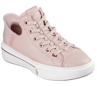 Skechers Damen Snoop ONE OG Leather Sneaker, Pink, 38.5 EU