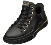 Skechers Damen Snoop One Og Leather Sneaker, Schwarz, 39 EU