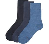 Skechers Damen-Socken 3 Paar 35 - 38 blau