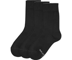 Skechers Damen-Socken 3 Paar 35 - 38 schwarz