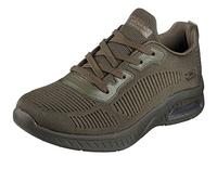 Skechers Damen Squad Air Close Encounter Sneaker, Olive Engineered Knit, 37 EU