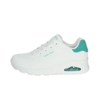 Skechers Uno Pop Color Damen Sneaker weiß/blau - 40