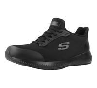 Skechers Damen Sneaker Squad SR – Schwarz Flat Knit – Größe 37,5 EU