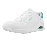 Skechers Damen Squad SR Arbeitsschuh | Lässiger Sneaker, luftgekühlte Memory-Schaum-Einlegesohle, Skech-Air sichtbare Dämpfung, Schnürung, Keil-Passform mit
