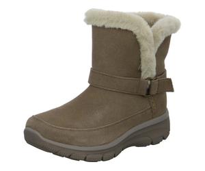 Skechers Damen Stiefelette warm 168051 DKTP Easy Going - Dreamers Luxe Vibes dark taupe normal 40 EU