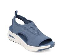 Skechers Damen-Strick-Sandalen Arch FIT-City Catch, Schiefer, 40 EU