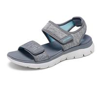 Skechers Damen Summits-Cutest Icon Sportsandale, GRAU, 38.5 EU