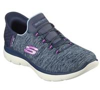 Skechers Damen Summits Dazzling Haze Sneaker, Marine Light Blau, 36 EU Weit