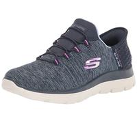 Skechers Damen Summits Dazzling Haze Turnschuhe, Navy, 41 EU Weit