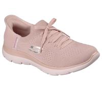 Skechers Damen Summits New Daily Turnschuhe, Light Mauve Knit/Light Pink Trim, 39 EU