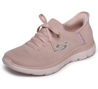 Skechers Damen Summits New Daily Turnschuhe, Light Mauve Knit/Light Pink Trim, 39 EU